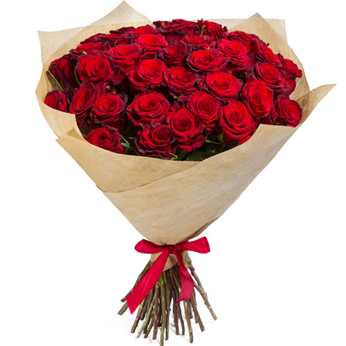 Фото товара 35 красных роз в Мелитополе