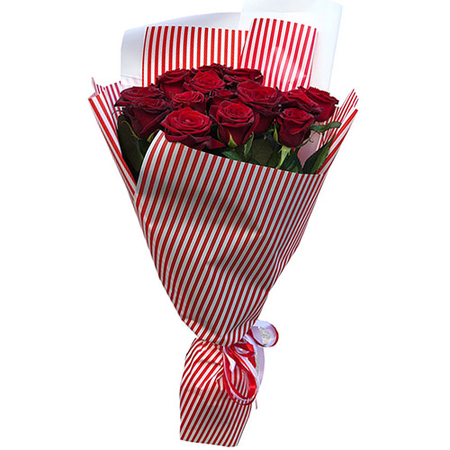 Фото товара 15 красных роз в Мелитополе