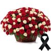 Фото товара 36 красных роз в корзине в Мелитополе
