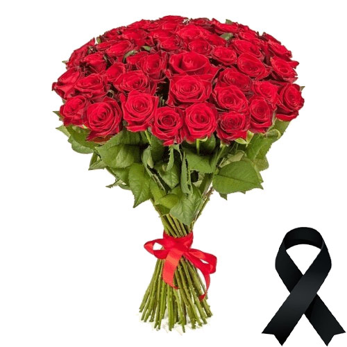 Фото товара 50 красных роз в Мелитополе